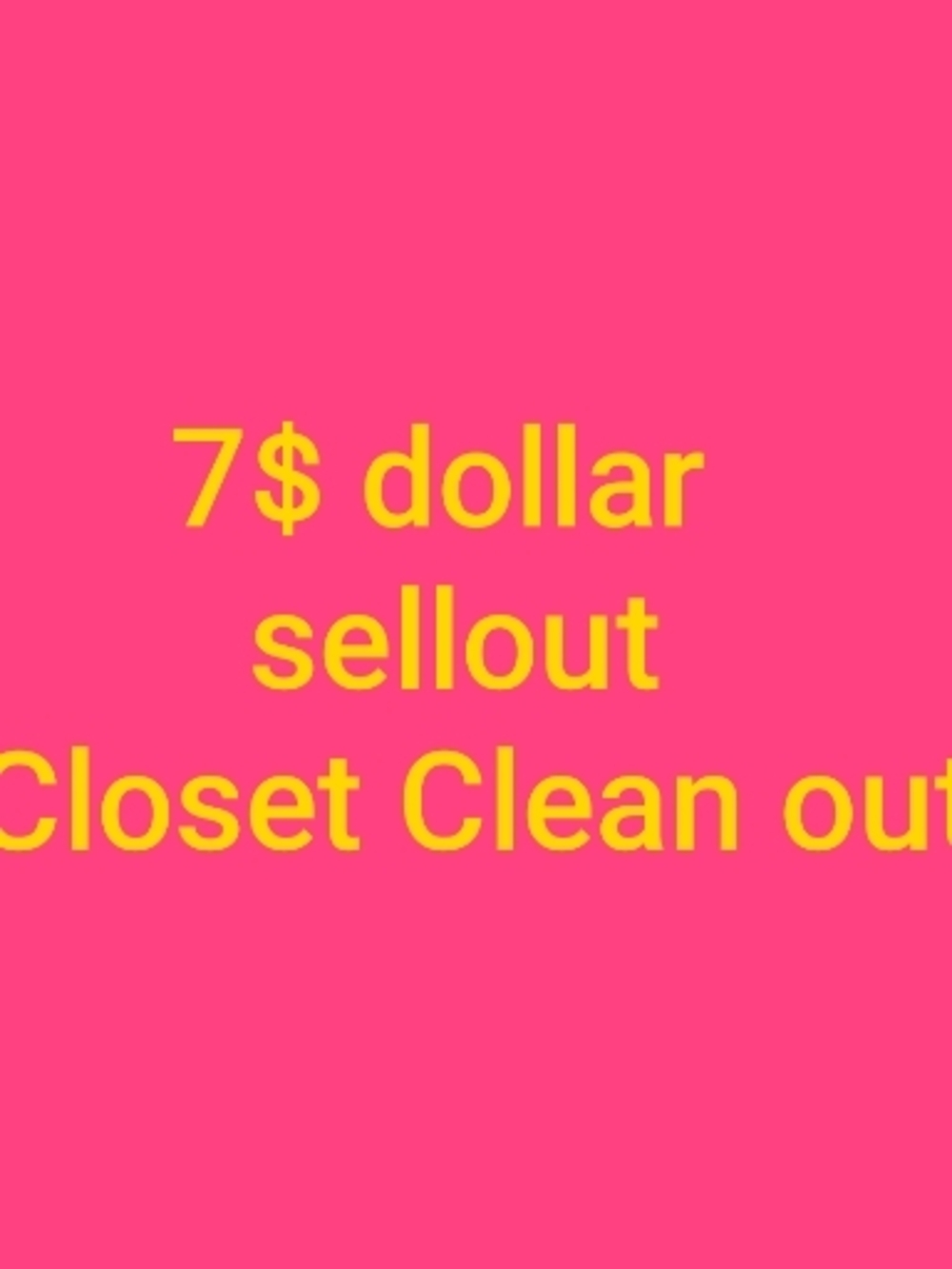 Bright Hot Pink Graphic Sign with Yellow Text